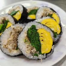 다이어트용 미나리삼치김밥(저칼로리고단백)