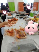 체험학습(중학생 김장체험)